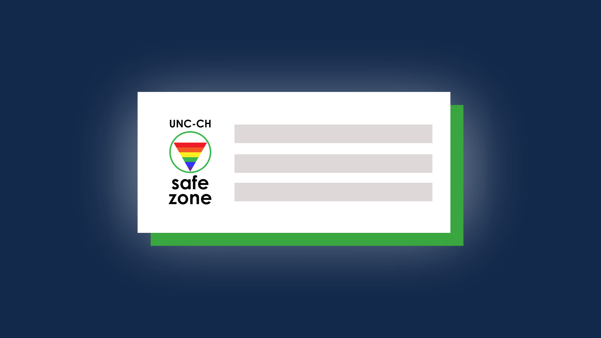 Request a Safe Zone Sign LGBTQ Center
